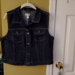 Loft Stretch Denim Vest